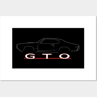 1969 Pontiac GTO Posters and Art